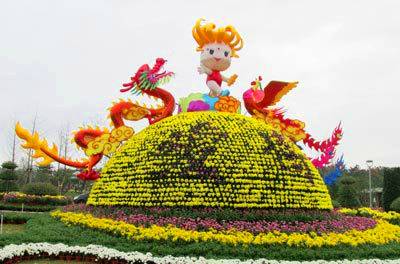 藝菊造型--大立菊